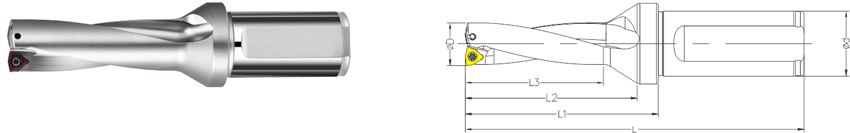 W-blade fast bit -D x 3